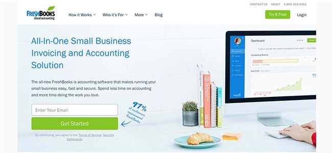Freshbooks Accounting Beste productiviteits-apps