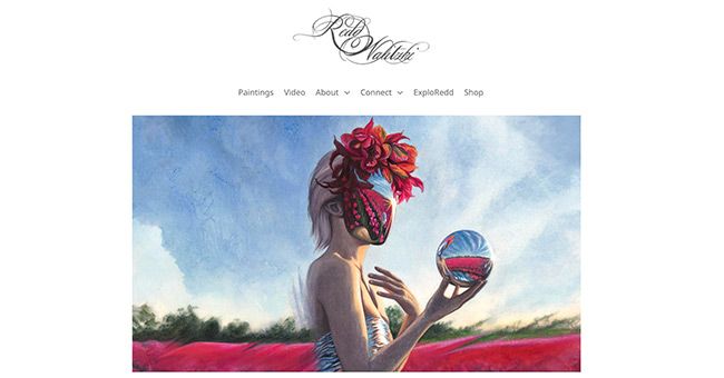 Redd Walitzki Inspiring Painter's Website