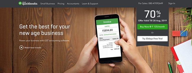 QuickBooks Accounting Najlepsza aplikacja zwiększająca produktywność