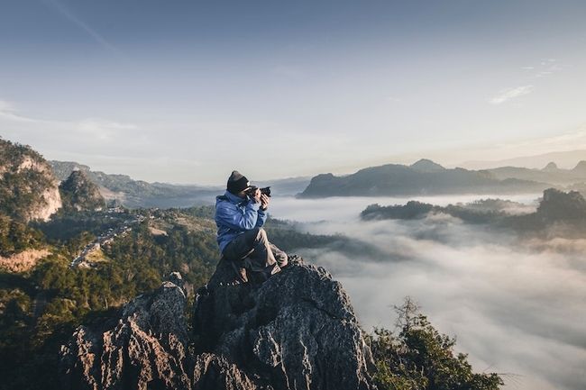 Lavori di fotografia di viaggio