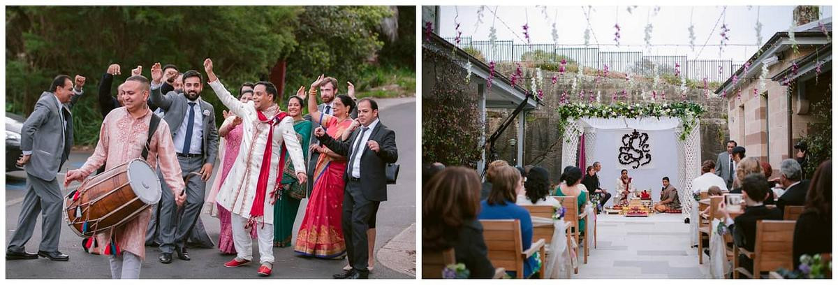 Hindu ceremony at Gunners Barracks Mosman.