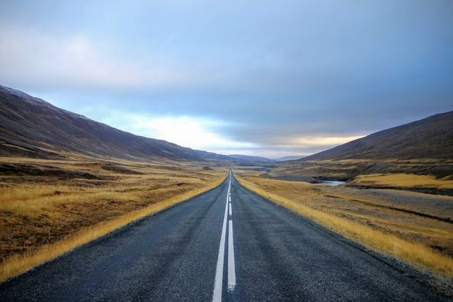 fotografía de carretera